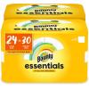 imageBounty Essentials Full Sheet Paper Towels 24 Large Rolls  30 Regular Rolls 12 Count Pack of 2White