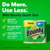 imageBounty QuickSize Paper Towels White 12 Family Rolls  30 Regular RollsWhite