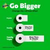 imageBounty QuickSize Paper Towels White 12 Family Rolls  30 Regular RollsWhite