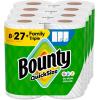 imageBounty QuickSize Paper Towels White 12 Family Rolls  30 Regular RollsWhite