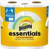 imageBounty Essentials SelectASize Paper Towels White 2 Double Rolls  4 Regular Rolls