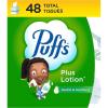 imagePuffs Plus Lotion Facial Tissue 18 Cubes 56 Tissues Per Box48 Count Pack of 1