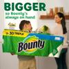 imageBounty SelectASize Paper Towels White 2 Mega Rolls  8 Regular RollsPrints