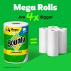imageBounty SelectASize Paper Towels White 2 Mega Rolls  8 Regular RollsWhite