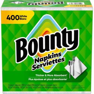 imageBounty Paper Napkins White 400 CountWhite